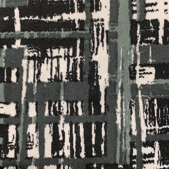 Courtenay Gray/ Black block patch high waste/ wide legs pants - Size medium Tall - Picture 5 of 11